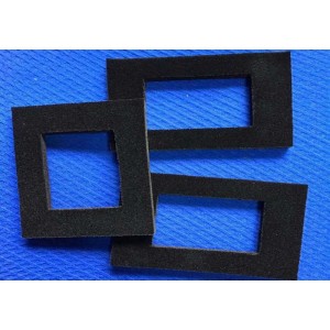 Black Polyurethane Foam Insert with Velvet