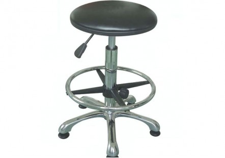 PU Leather ESD Round Chair