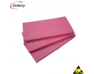 Good quality Antistatic Pink color EPE foam