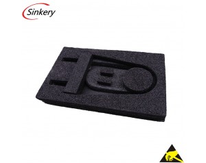 High density black IXPE foam anti static Conductive Sponge