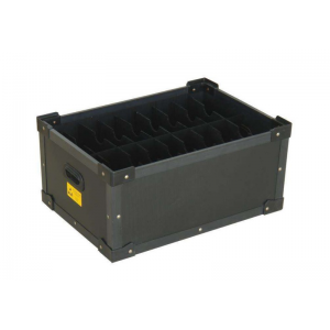Black Molding ESD Components Box For Packing