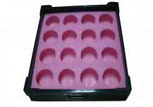 Electronic factory using pink EPE foam with ESD box