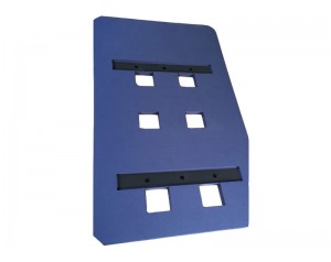 EVA Foam Insert with Blue Fabric Coating
