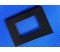 Black Polyurethane Foam Insert with Velvet
