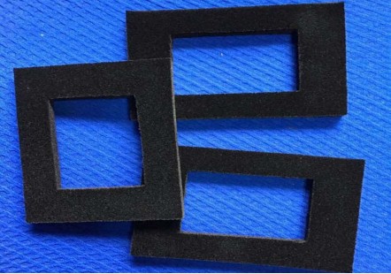 Black Polyurethane Foam Insert with Velvet