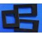 Black Polyurethane Foam Insert with Velvet