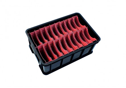 Conductive PP Circulation Box with Insert Conductive PP Circulation Box with Insert