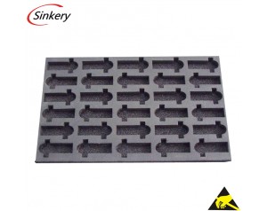Anti static IXPE foam sheet die cut in any shape