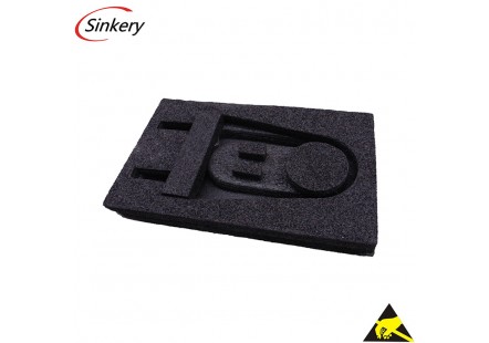 High density black IXPE foam anti static Conductive Sponge