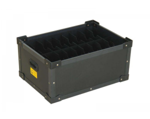 Black Molding ESD Components Box For Packing