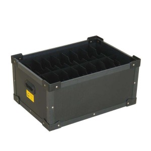 ESD Corrugated sheet hollow board box