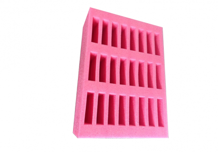 Anti static EPE foam box with cutting hole for electronic insert