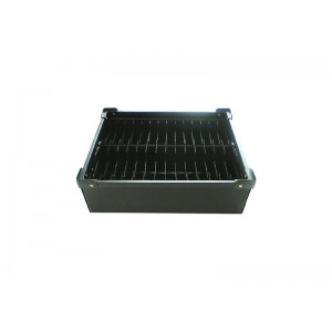 Black anti static plastic ESD box