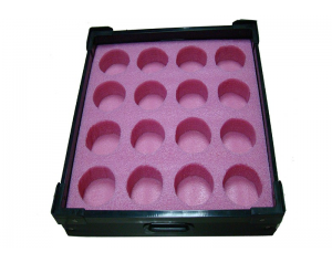 Electronic factory using pink EPE foam with ESD box