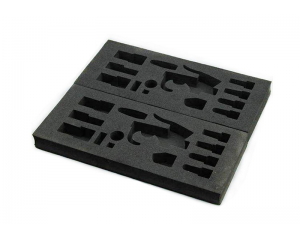 Carving foam tray with logo