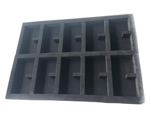Close cell black foam tray durable use