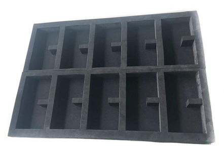 Close cell black foam tray durable use Close cell black foam tray durable use