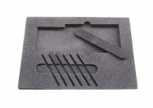 Conductive foam open cell polyurethane sponge insert Conductive foam open cell polyurethane sponge insert