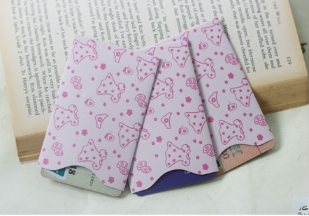 Custom logo rfid blocking card sleeve