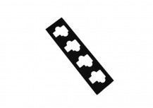 Die Cut Black Conductive Foam Gasket Die Cut Black Conductive Foam Gasket