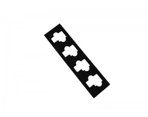 Die Cut Black Conductive Foam Gasket
