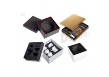 Packing strong cardboard box with EVA foam inserts