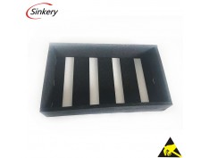Cutting foam sheet with request shape and size
