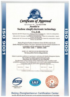 ISO Certificate